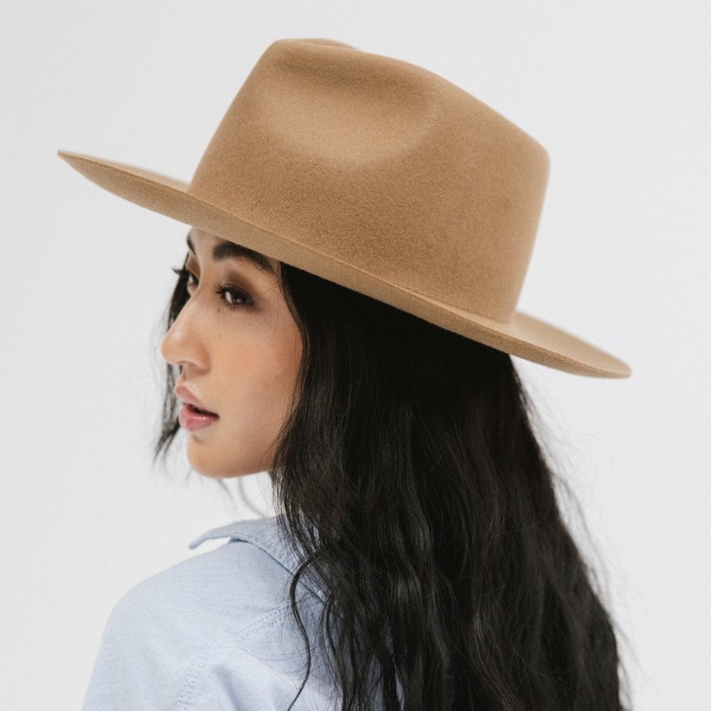 Gigi Pip Brown Zephyr Rancher Hat